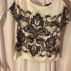 Print blouse